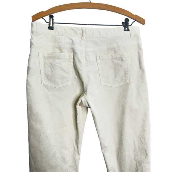 Vineyard Vines Big Girl’s Sz 16 Ivory Straight Leg Corduroy Pants - Picture 4 of 12
